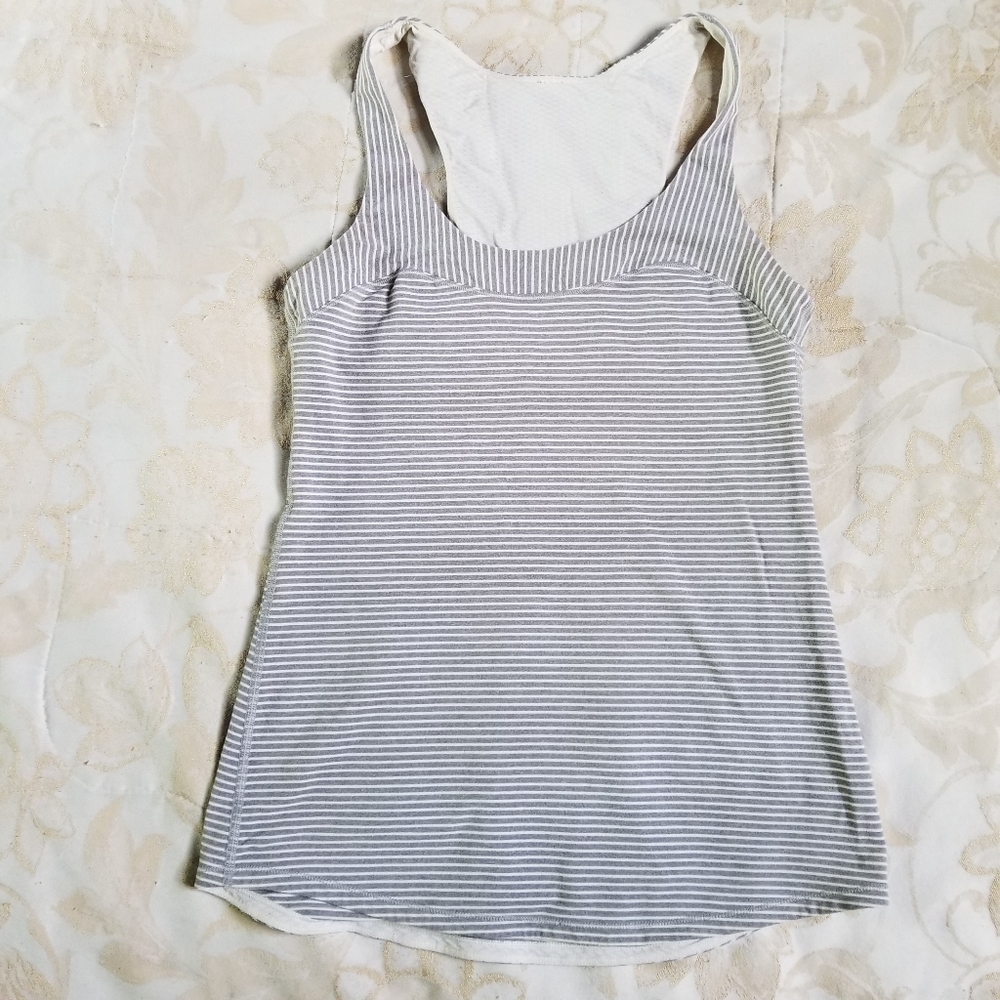Lululemon Striped Sports Tank Top sz Small